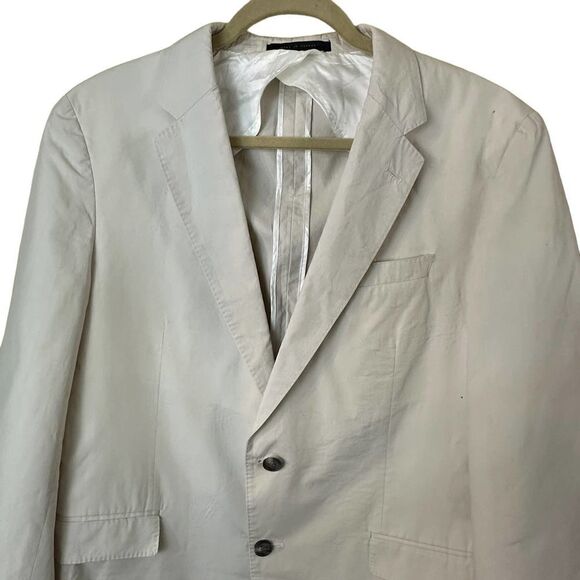 Boss Hugo Boss Slim Fit White Blazer Size 42R - Picture 2 of 16